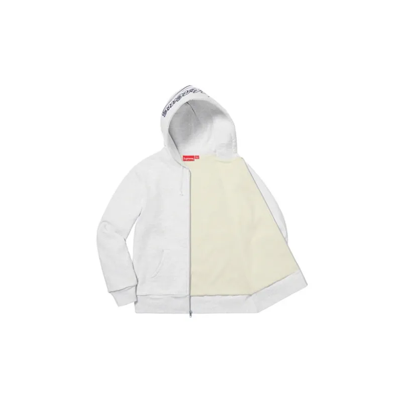 Supreme Thermal Zip Up Sweatshirt-2