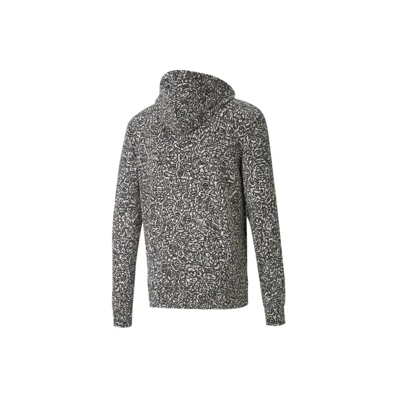 Mr Doodle X PUMA MR DOODLE Sweatshirts Men Black-1