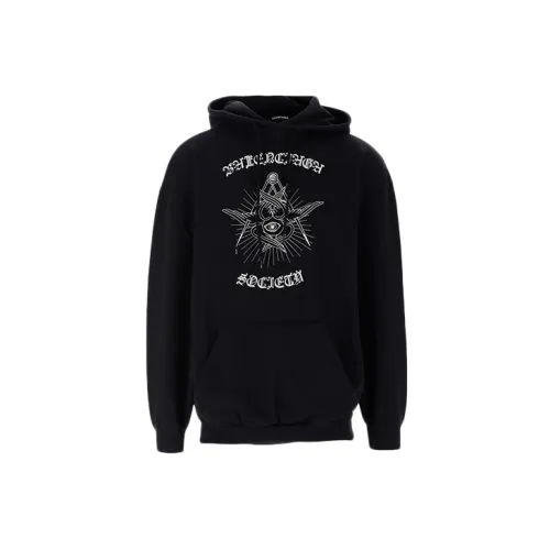 Balenciaga Gothic Logo Hoodie 