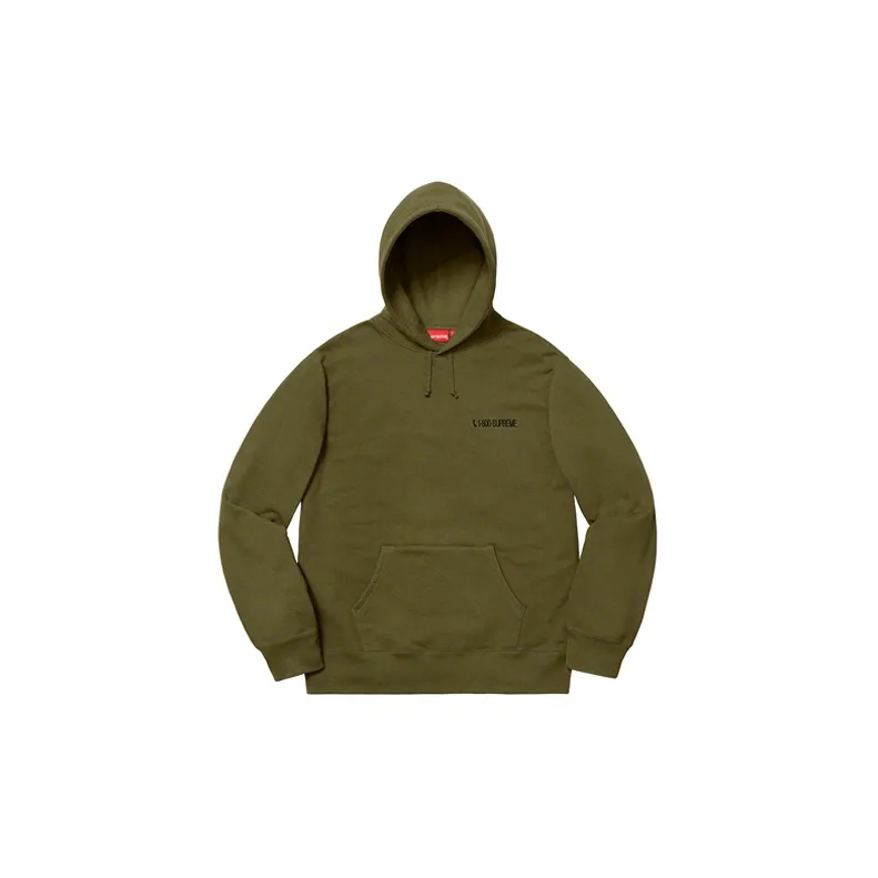 Supreme 1 800 Hooded Sweatshirt-1