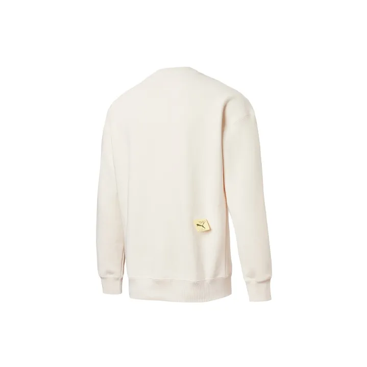 PUMA MICHAEL LAU Collaboration Sweatshirts Men Eggnog-1