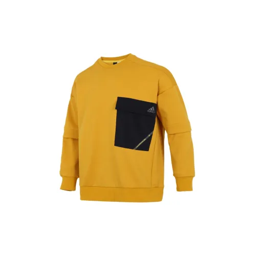 Adidas Sweatshirts Men Bright Yellow