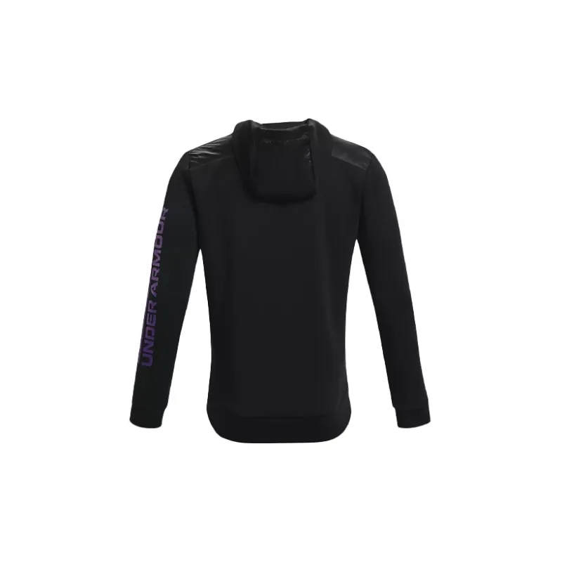 Under Armour Sweatshirt Men's Black Purple-1