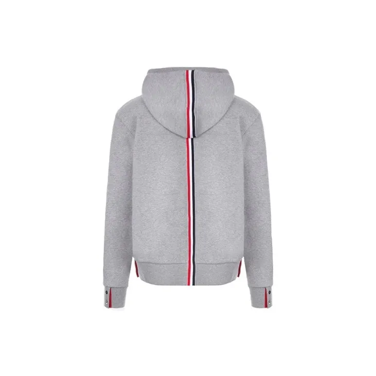 THOM BROWNE Rwb Stripe Zipped Jacket-1