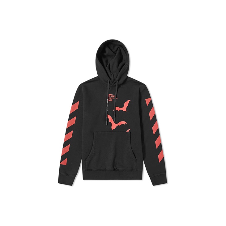 bebcdrshop trends off white diagonal hoodie POIZON