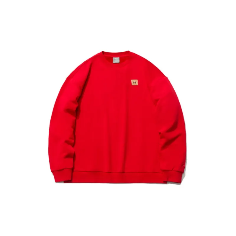 LiNing Sweatshirt Unisex Agate Red-1