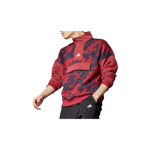 Adidas Sweatshirts Men Red