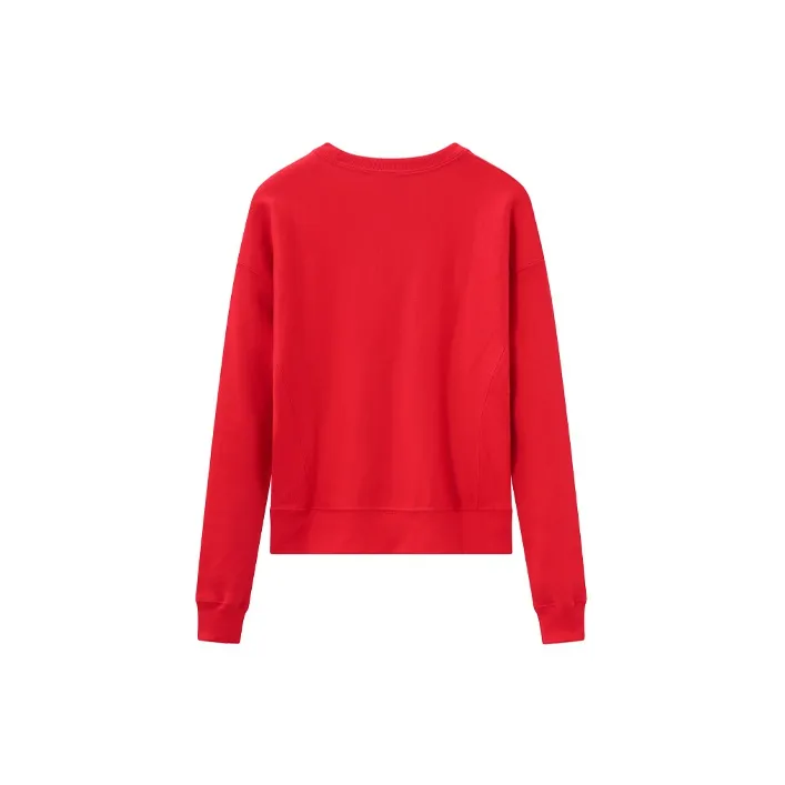 Champion Sweatshirt US Version Unisex Red-1