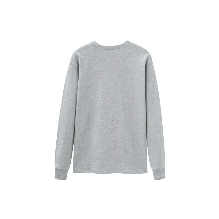 Champion Crew Neck Regular Sweatshirt US Version Unisex Light Gray-1