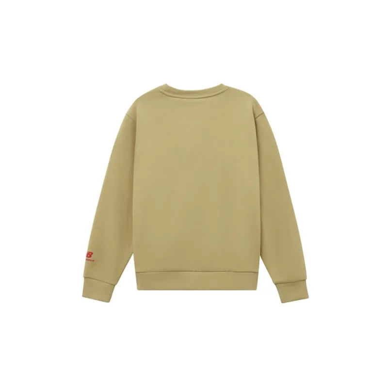 New Balance Sweatshirts Men Yellow-1