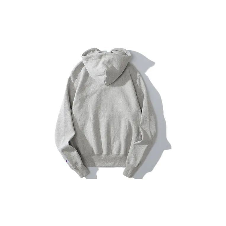Champion Sweatshirt US Version Unisex Light Gray-1