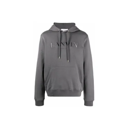 Lanvin Sweatshirts Men Gray