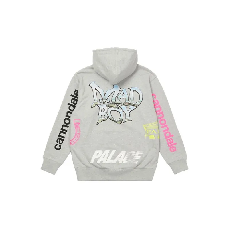 PALACE Sweatshirts Unisex Gray-1