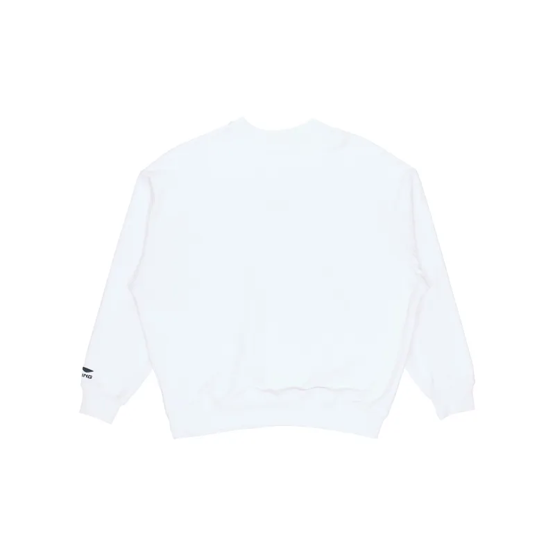 LiNing Sweatshirts Men White-1
