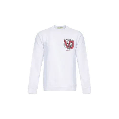 VERSACE JEANS Sweatshirts Men White