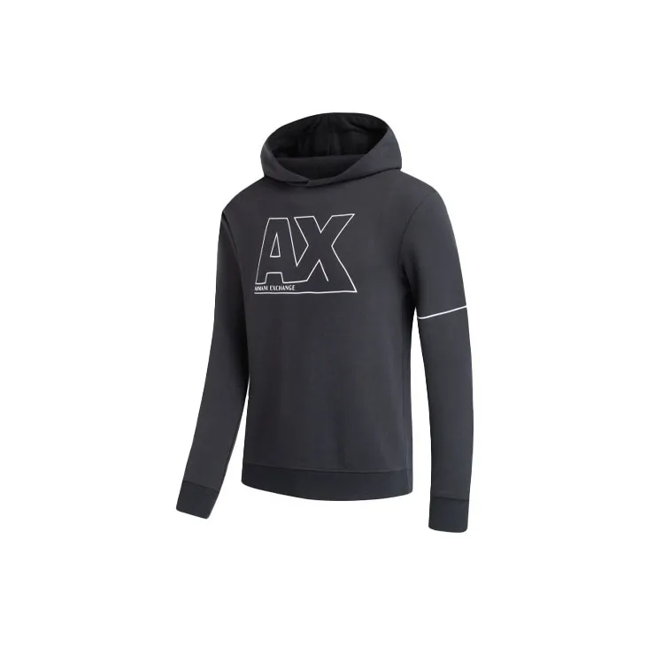 ARMANI EXCHANGE Sweatshirts Men Black-2