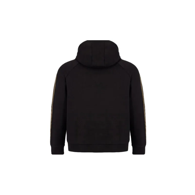 EMPORIO ARMANI Casual Long Sleeved Hoodie Men's Black-1