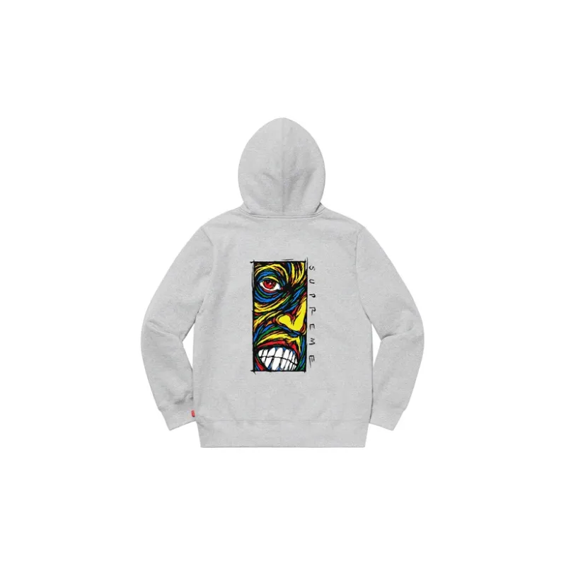 Supreme Disturbed Zip Up Hooded Sweatshirt-1