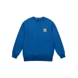 MLB Base Logo Sweatshirts Unisex Blue