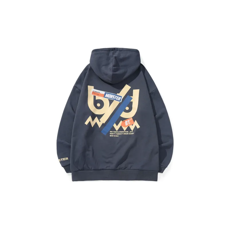 Bt Hooded Loose Fit Sweatshirt Unisex-6
