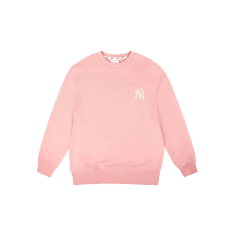 MLB New York Yankees Sweatshirt Unisex Pink-1