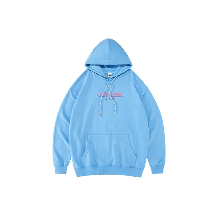 COPPOLELLA Hooded Loose Fit Regular Sweatshirt Unisex Blue-1