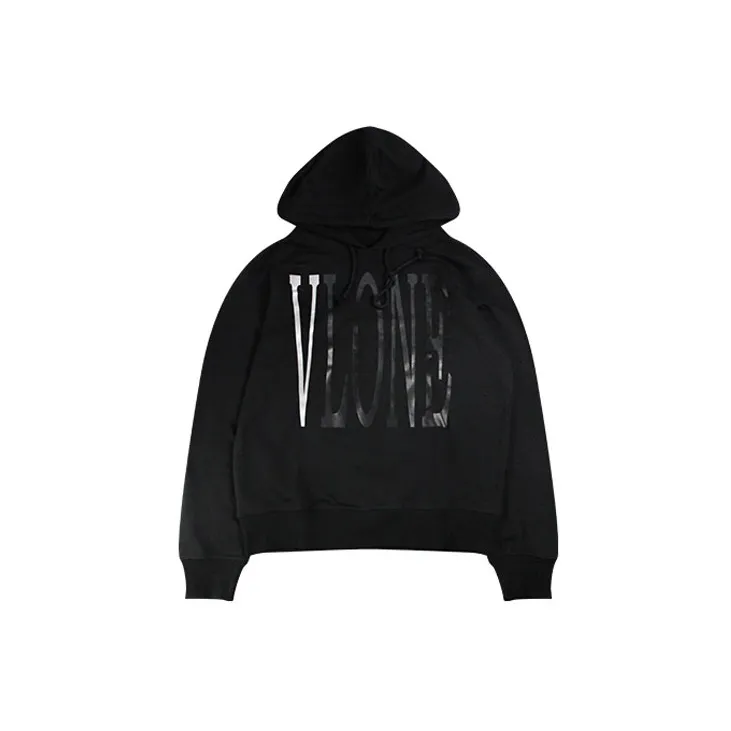 VLONE 3M Reflective Collection Sweatshirt Unisex Black-1