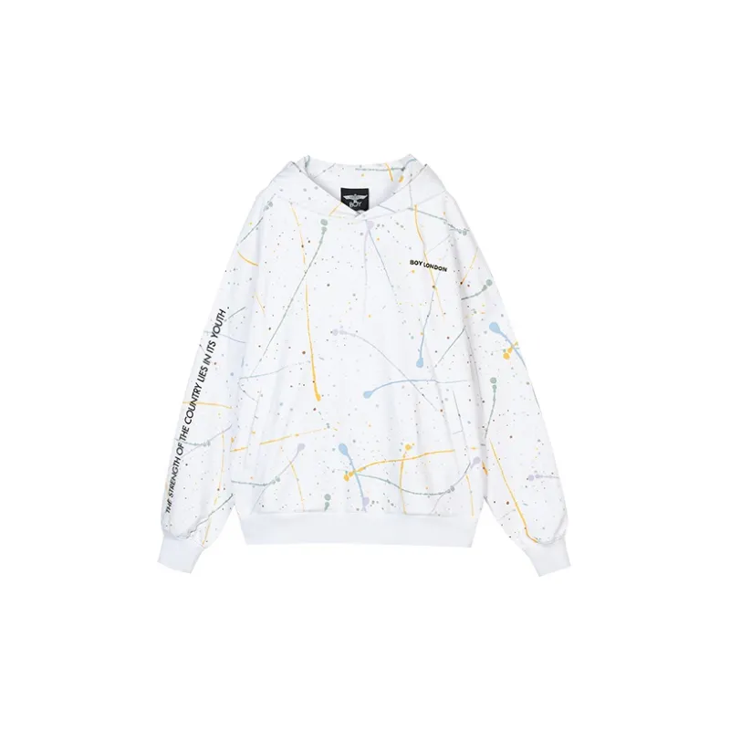 Boy London FW21 Sweatshirt Unisex White-1
