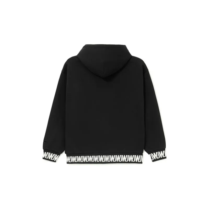 LiNing x JASON WU CF Tracing Sports Fashion Collection Sweatshirt Unisex Black-1
