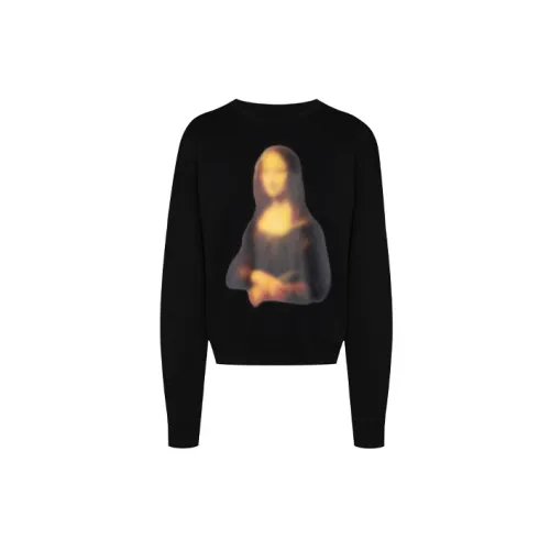 OFF-WHITE Mona Lisa Series Sweatshirts Men Black