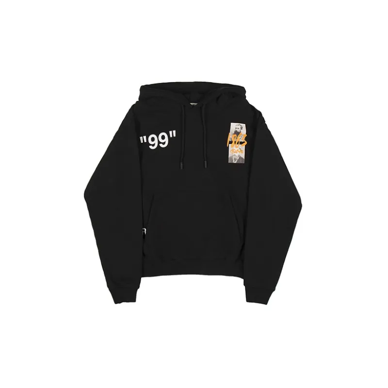 OFF WHITE Summer Graphic Print Hoodie-1