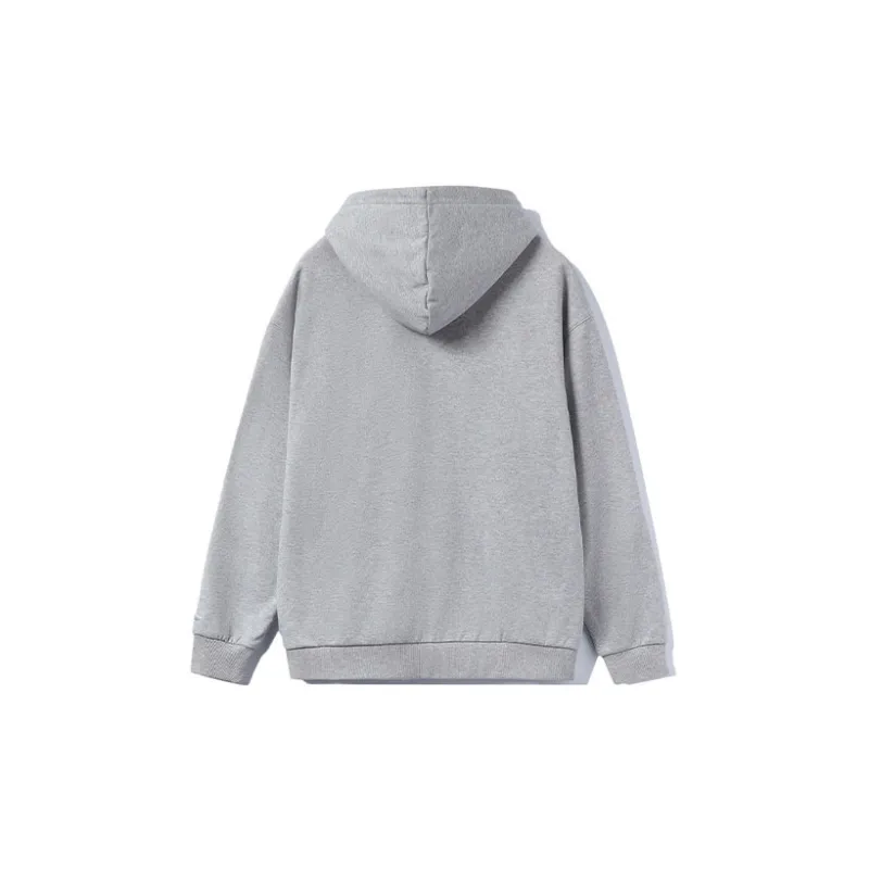 LiNing Sports Fashion Collection Sweatshirt Unisex Heather Gray Brick Gray-1