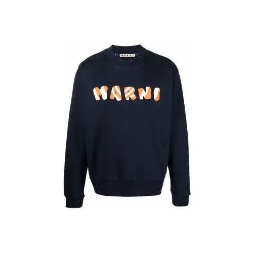 MARNI Sweatshirt Men Blue