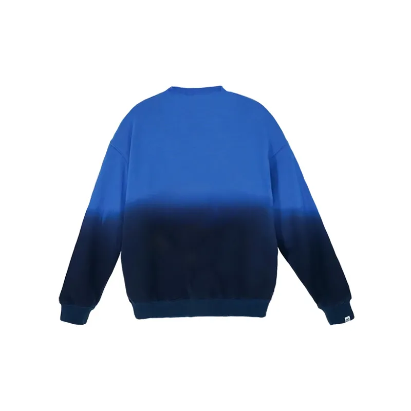 PROS BY CH Crew Neck Loose Fit Regular Sweatshirt Unisex Navy Blue-1