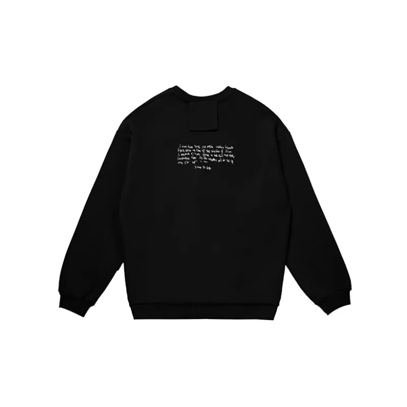 Organic Emotion Crew Neck Loose Fit Heavyweight Sweatshirt Unisex-1