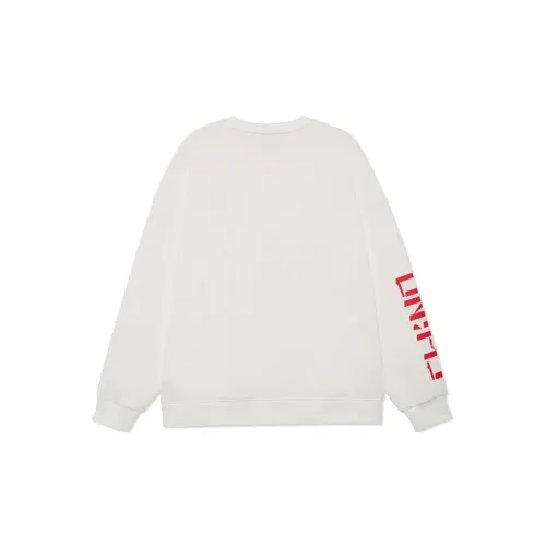 LINING Sports Life Collection Sweatshirts Unisex White