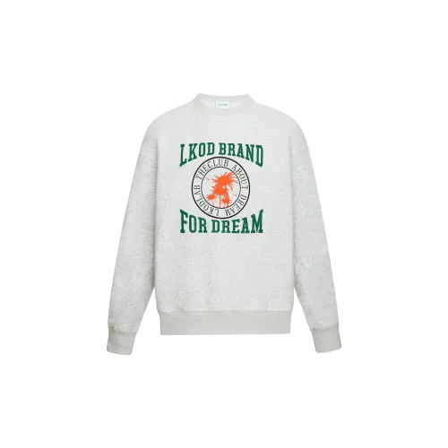 LKOD Sweatshirts Unisex Light Gray