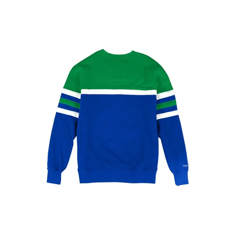 Mitchell Ness Sweatshirts Men Turquoise-1