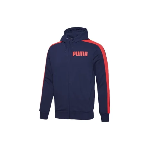 PUMA Sweatshirts Men Tweed Blue