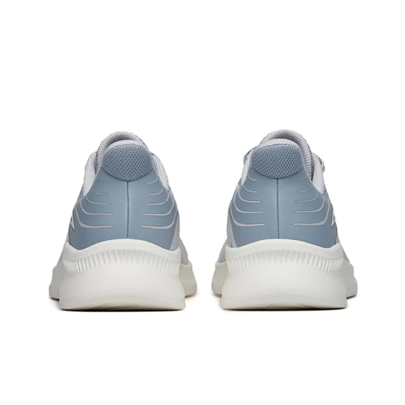 Anta Running Collection Cushioned Anti Slip Wear Resistant Breathable Lightweight Low Top Running Shoes Men's Gray-3