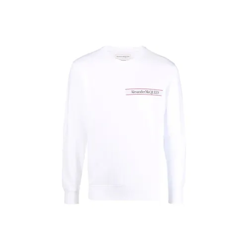 Alexander McQueen Sweatshirts Men White