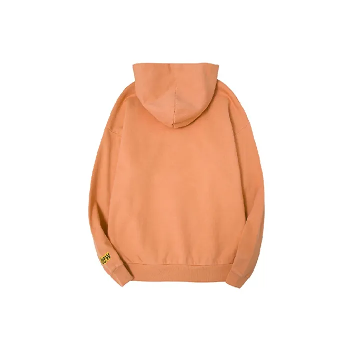 Drew House Letter Logo Series Sweatshirts Unisex Peach Pink-1