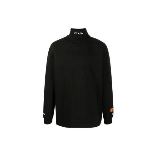 HERON PRESTON Sweatshirts Men Black