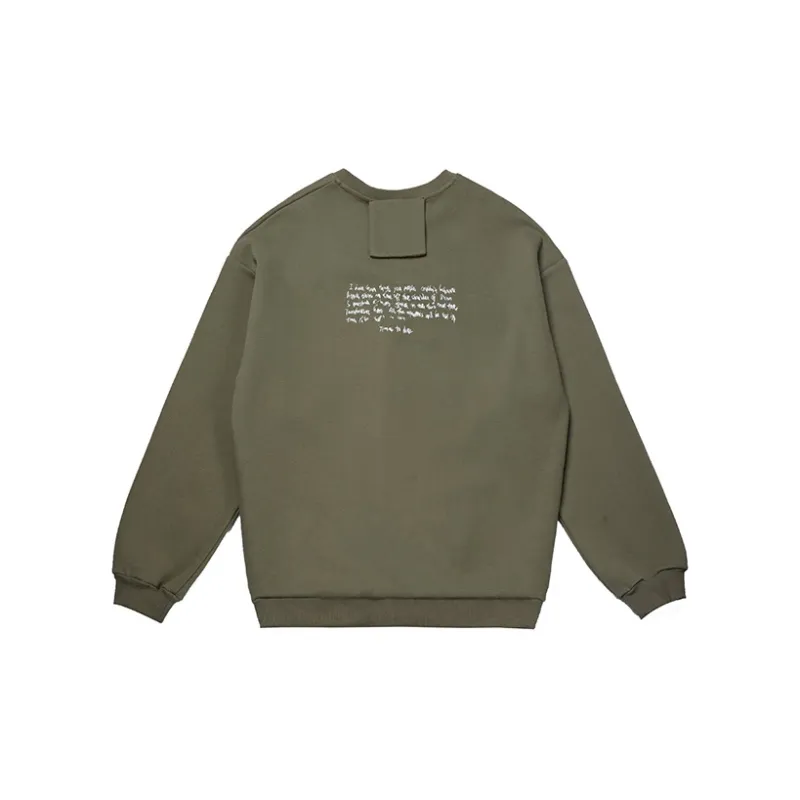 Organic Emotion Crew Neck Loose Fit Heavyweight Sweatshirt Unisex-6