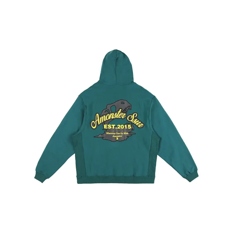 AMONSTER Sweatshirts Unisex Green-1