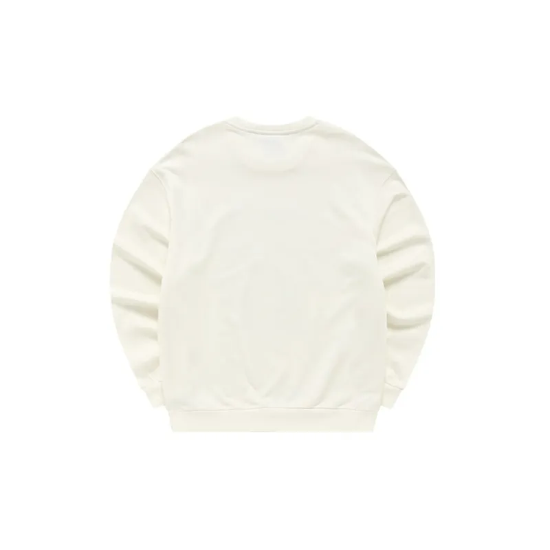 FILA Co branded Year Of The Tiger Collection Sweatshirts Unisex Cloud White-1