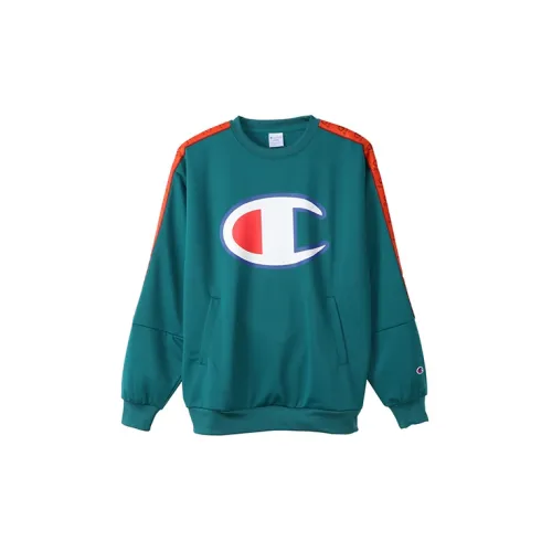 Champion Sweatshirts Unisex Green