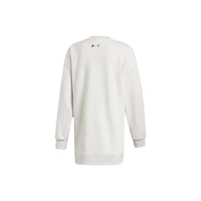 Adidas Sweatshirts Women's White Blend-1