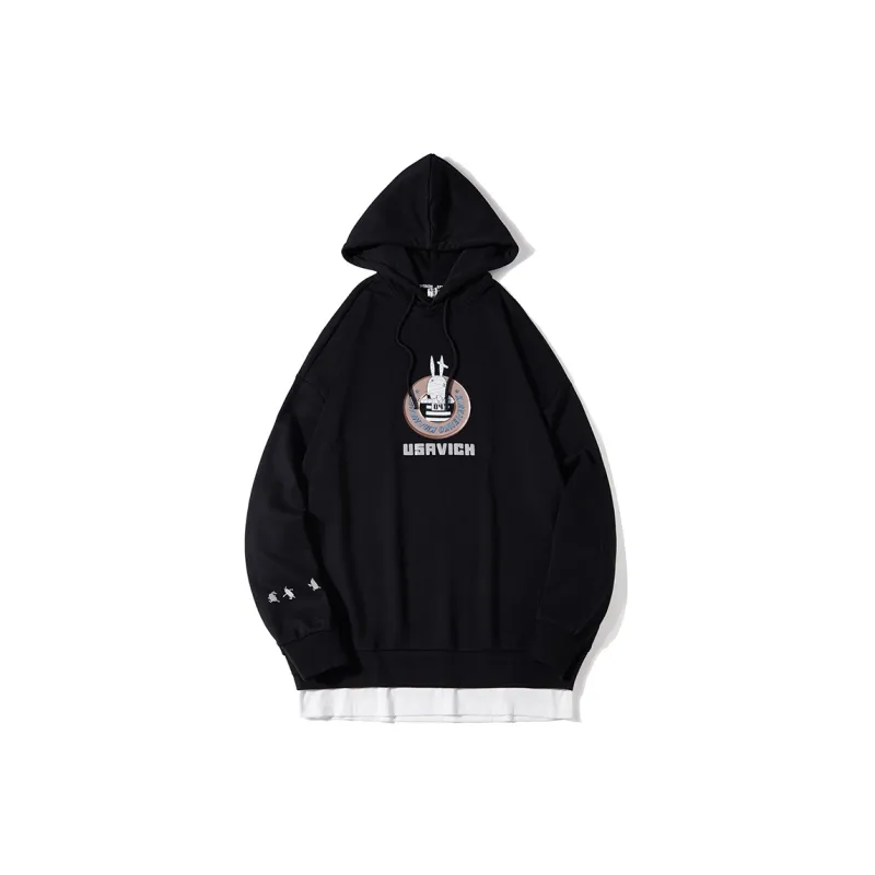 EPTISON TAOWANGTU Hooded Loose Fit Sweatshirt Unisex-1