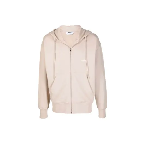 MSGM Sweatshirts Men Beige